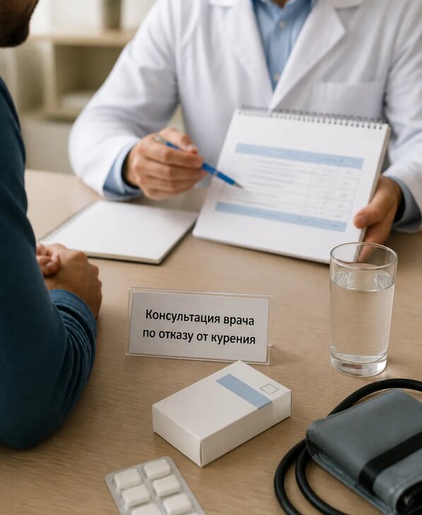 Консультация врача по отказу от курения для взрослых в Красноуфимске